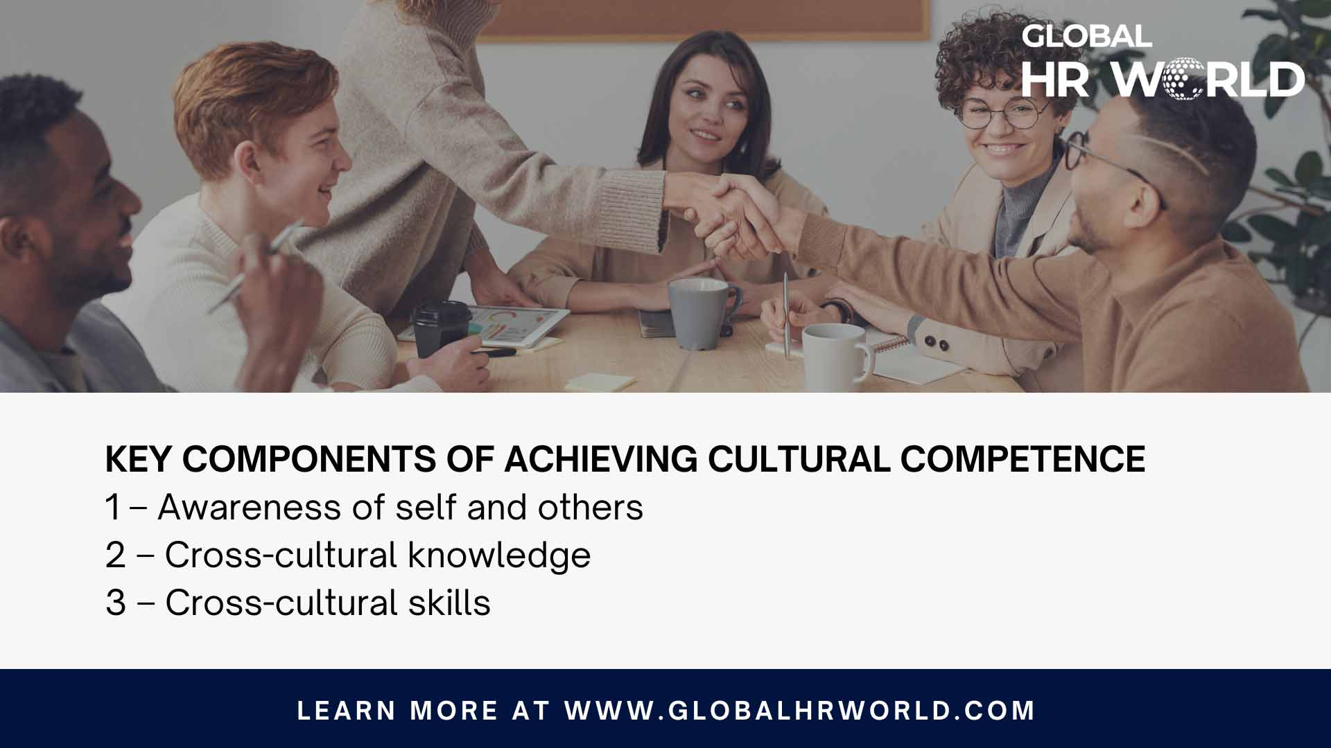 Key components of achieving cultural competence