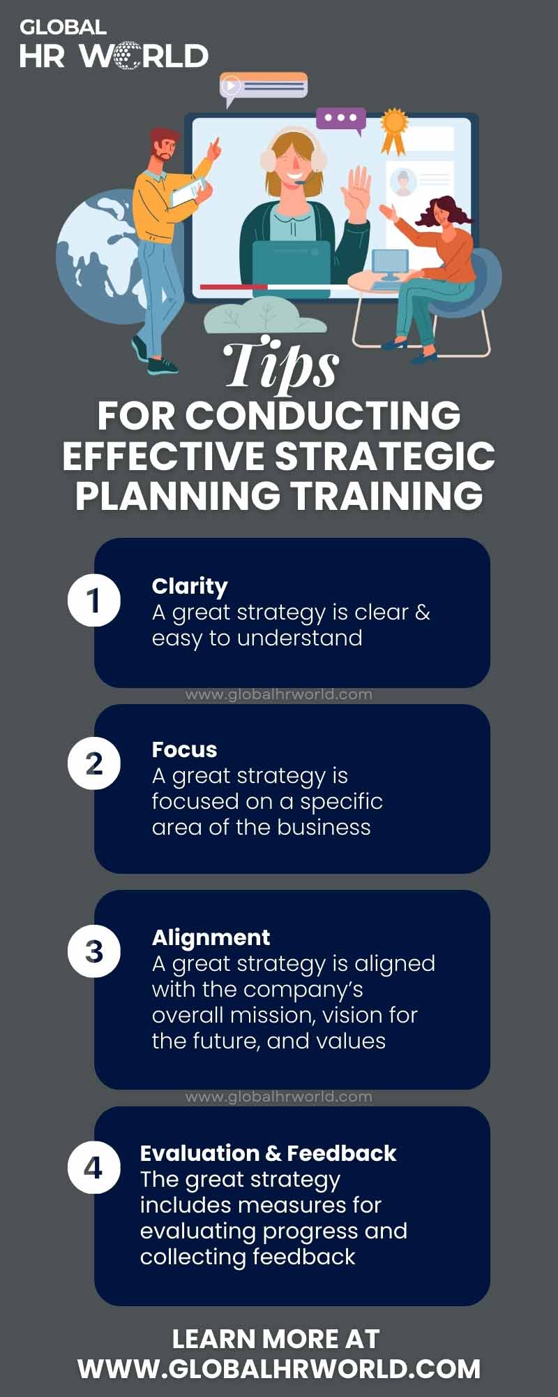 Tips for conducting effective strategic planning training