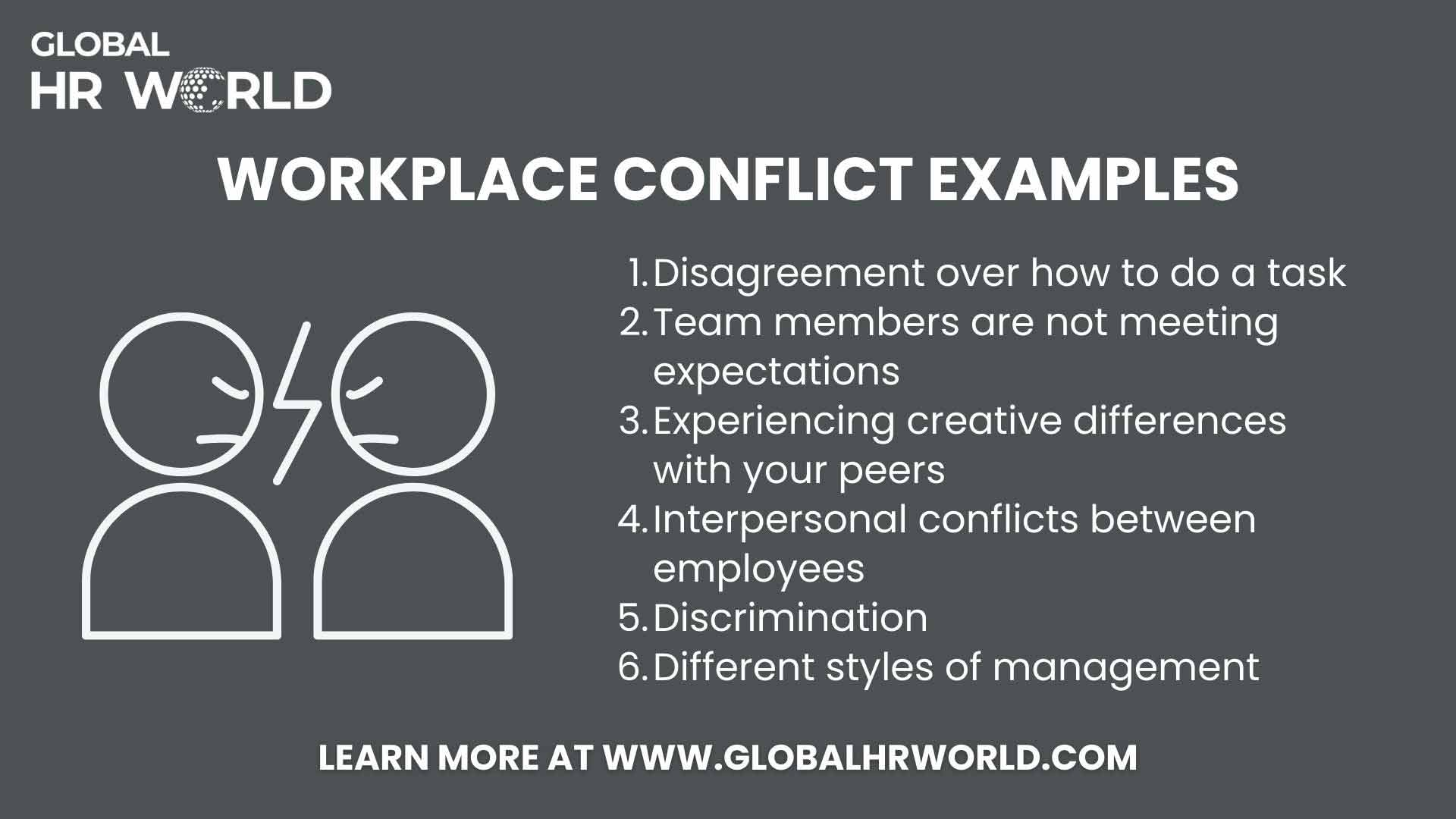 workplace conflict examples